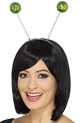 Glitter Ball Head Boppers, Green, One Size