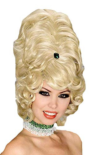 Forum Novelties Gogo Beehive Wig, Blonde