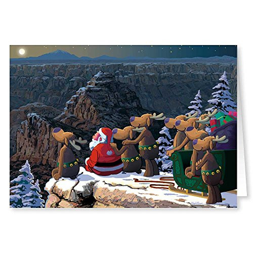 Grand Canyon Christmas Card - 18 Western Cards & 19 Envelopes - Arizona SouthwestCards