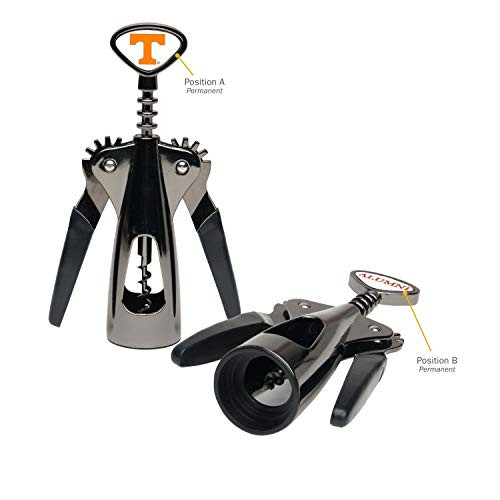 AdSpec NCAA Tennessee Volunteers Collegiate Wine OpenerCollegiate Wine Opener, Silver, One Size