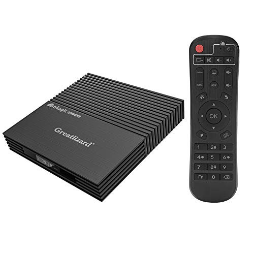 Android TV Box Greatlizard A95X F2 Android 9.0 TV Box 4GB 32GB BT4.2 Amlogic S905X2 Quad Core 2.4G WiFi 4K Smart Android Box