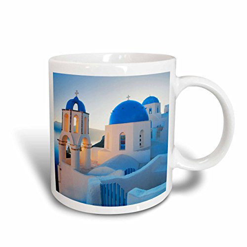3dRose mug_149764_1 Greece, Santorini, Church Domes, Greek Architecture Ceramic Mug, 11-Ounce 3dRose mug_149764_1 Greece, Santorini, Church Domes, Greek Architecture Ceramic Mug, 11-Ounce