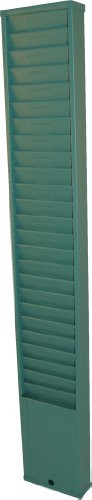 Acroprint 81-0106-000 25 Pocket Metal Rack for Time Cards Time Clock
