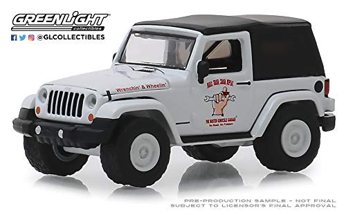 GL Greenlight 1:64 Busted Knuckle Garage Series 1 2012 Jeep Wrangler Off Road