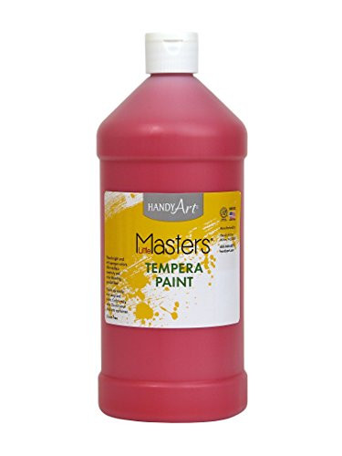 Handy Art Little Masters Tempera Paint 32 ounce, Red