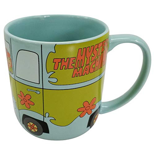 Enesco 6005987 Scooby Doo Ceramics Mystery Machine Coffee Mug, 16 Ounce, Multicolor