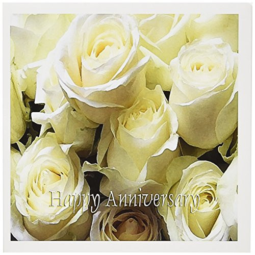 3dRose Happy Anniversary - Greeting Cards, 6 x 6 inches, set of 12 (gc_4206_2)
