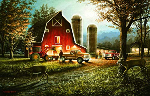 Harvest Nights 550 pc Jigsaw Puzzle by SUNSOUT INC