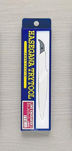 Hasegawa Trytool Line Engraver 2 (Bold), Tool Kit Set/Item # 71211