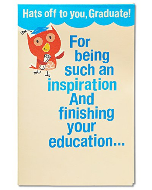 American Greetings Funny Graduation Card (Owl) American Greetings Funny Graduation Card (Owl)