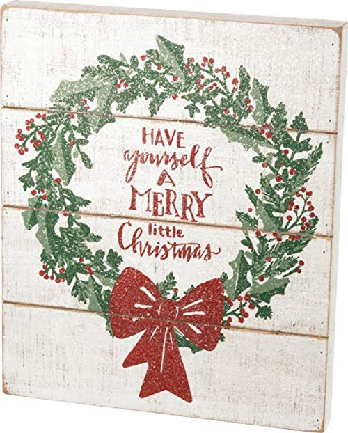 Primitives by Kathy 15 Inches x 18 Inches Wood Slat Sign - Merry Little Decorative Boxes Primitives by Kathy 15 Inches x 18 Inches Wood Slat Sign - Merry Little Decorative Boxes