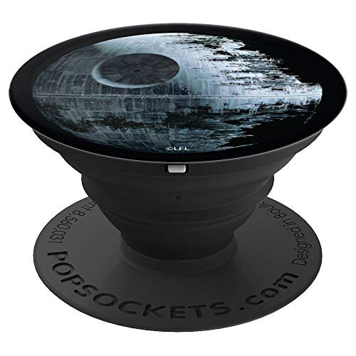 Star Wars Death Star II Half-Finished PopSockets Grip and Stand for Phones and Tablets