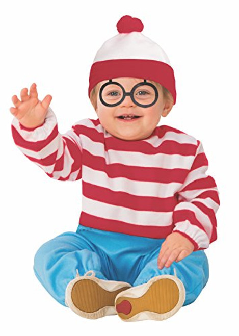 Rubie's Child's Where's Waldo Onesie Costume, Toddler