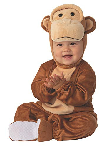 Rubie's Kid's Opus Collection Lil Cuties Monkey Costume Baby Costume, As Shown, Toddler