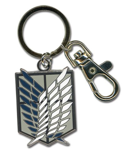 Great Eastern Entertainment Attack On Titan Scouting Legion Emblem Keychain