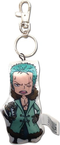 Great Eastern Entertainment One Piece - SD Zoro Plush Keychain