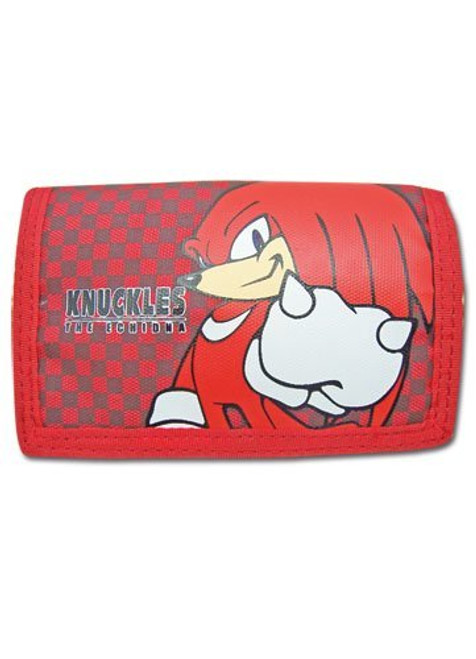 Great Eastern Entertainment Sonic The Hedgehog Knuckles Wallet Great Eastern Entertainment Sonic The Hedgehog Knuckles Wallet