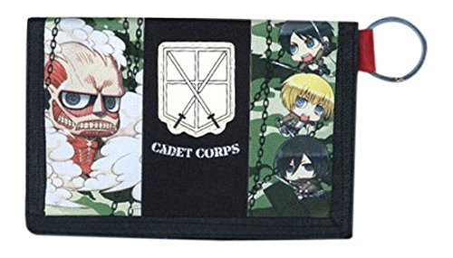 Great Eastern Entertainment Attack On Titan - Group SD Camo Wallet
