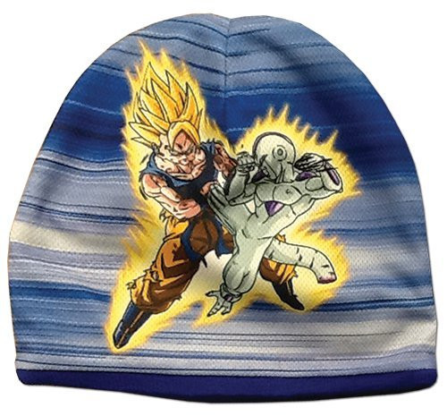 Great Eastern Entertainment Dragon Ball Z - Goku vs. Frieza Sublimation Beanie Headwear Great Eastern Entertainment Dragon Ball Z - Goku vs. Frieza Sublimation Beanie Headwear