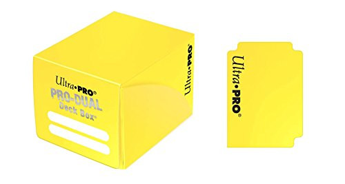 Ultra PRO Dual Deck Box, Small, Yellow