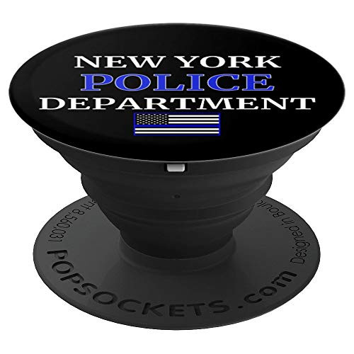 Support New York Police Department NYPD Thin Blue Line Flag PopSockets Grip and Stand for Phones and Tablets Support New York Police Department NYPD Thin Blue Line Flag PopSockets Grip and Stand for Phones and Tablets