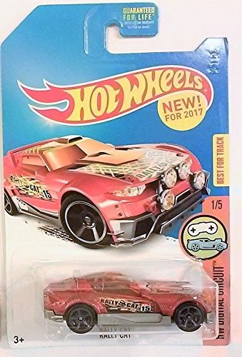 Hot Wheels 2016 HW Digital Circuit Rally Cat, Red
