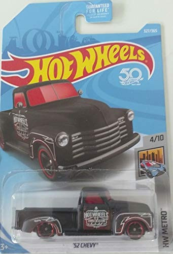 Hot Wheels 2018 Basic Vehicle Hw Metro: '52 Chevy (Black) - International Card