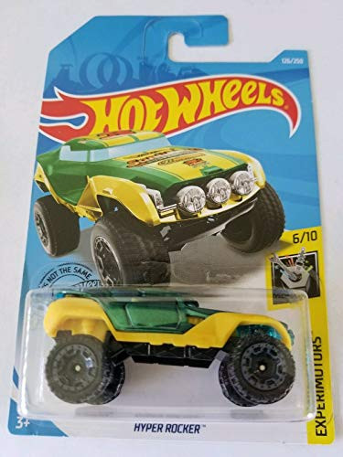 Hot Wheels 2019 Experimotors - Hyper Rocker, Green 126/250