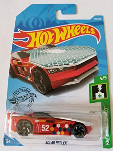Hot Wheels 2019 Hw Green Speed Solar Reflex, Red 235/250