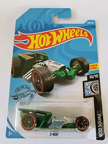 Hot Wheels 2019 Rod Squad Z-Rod, 166/250 Green