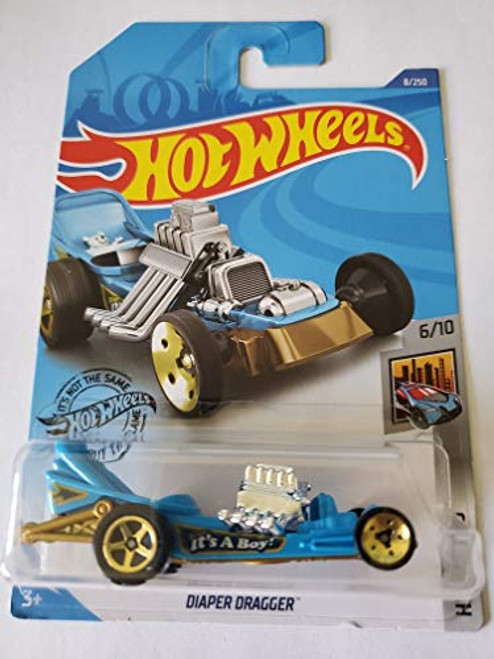 Hot Wheels 2020 Hw Metro Diaper Dragger, 8/250 Blue Hot Wheels 2020 Hw Metro Diaper Dragger, 8/250 Blue
