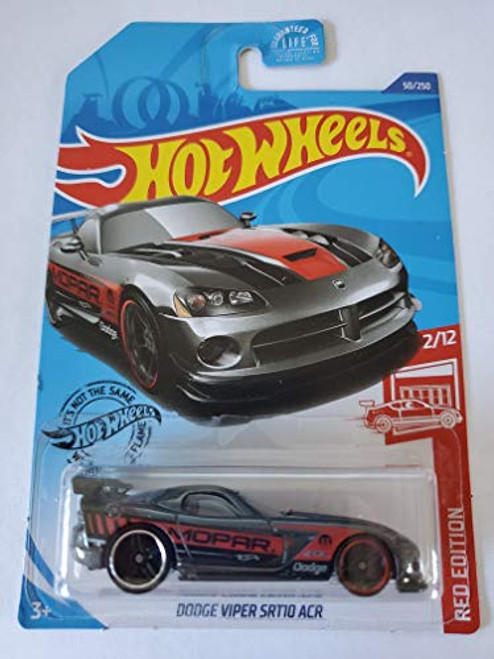 Hot Wheels 2020 Target Exclusive Red Edition 2/12 - Dodge Viper SRT10 ACR, Gray Hot Wheels 2020 Target Exclusive Red Edition 2/12 - Dodge Viper SRT10 ACR, Gray