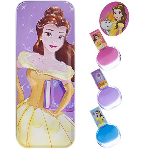 Townley Girl Disney Princess Belle Nail Polish with Themed Purse, Age 3+ - 3 Pack Townley Girl Disney Princess Belle Nail Polish with Themed Purse, Age 3+ - 3 Pack