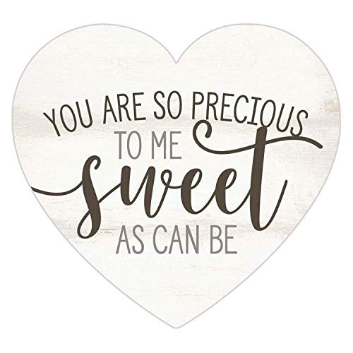 P. Graham Dunn You are So Precious Sweet Black and White 3.5 x 3.25 Pine Wood Small Shape Plaque