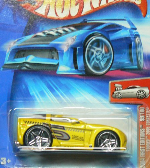 Hot Wheels 2004 099 FIRST EDITIONS 'TOONED 2005 CORVETTE 99/100 1:64 Scale
