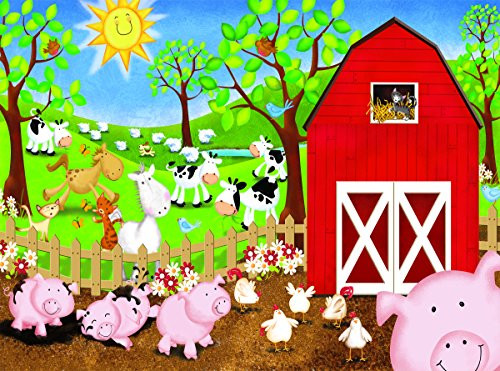 Animal Farm 63 pc Jigsaw Puzzle -Farm Theme- by SunsOut
