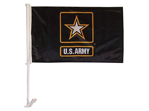 In the Breeze U.S. Army Logo Car Flag