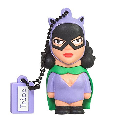 Tribe DC Comics Warner Bros. Pendrive Figure 8 GB Funny USB Flash Drive 2.0, Keyholder Key Ring, Cat Woman (FD031404)