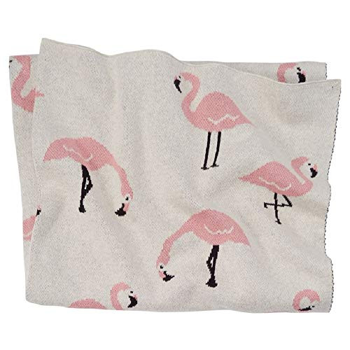 Mud Pie Flamingo Blanket