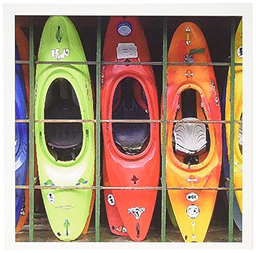 3dRose Kayak - Greeting Cards, 6 x 6 inches, set of 12 (gc_3164_2) 3dRose Kayak - Greeting Cards, 6 x 6 inches, set of 12 (gc_3164_2)