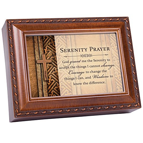Cottage Garden God Grant Me The Serenity Woodgrain Keepsake Music Box Plays Amazing Grace Cottage Garden God Grant Me The Serenity Woodgrain Keepsake Music Box Plays Amazing Grace