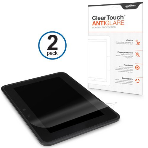 Kindle Fire HD 7 (2012) Screen Protector, BoxWave [ClearTouch Anti-Glare (2-Pack)] Anti-Fingerprint Matte Film Skin for Amazon Kindle Fire HD 7 (2012)