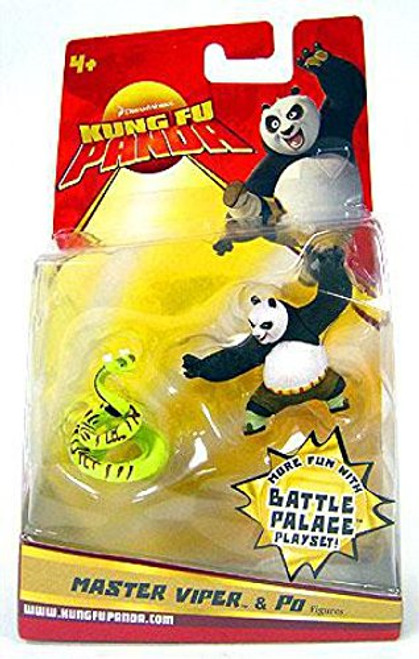 Kung Fu Panda Movie Figure 2-Pack Master Viper & Po Kung Fu Panda Movie Figure 2-Pack Master Viper & Po