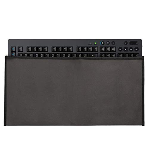 kwmobile Keyboard Cover for Logitech G613 Wireless - Protective Skin Computer Keyboard Dust Cover Case - Dark Grey