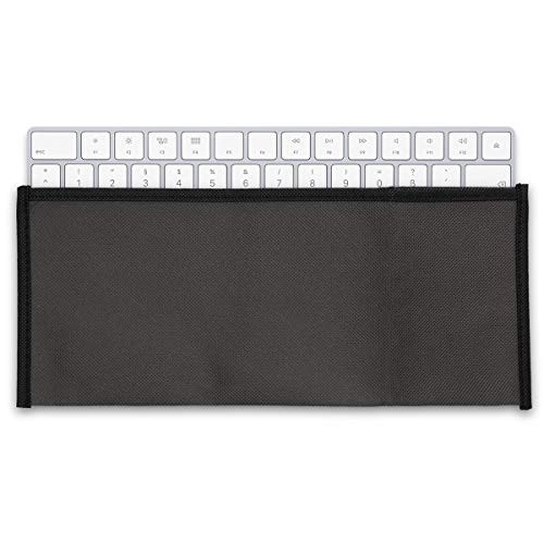 kwmobile Keyboard Cover for Apple Magic Keyboard - Protective Skin Computer Keyboard Dust Cover Case - Dark Grey