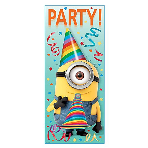 Plastic Despicable Me Minions Door Poster, 60" x 27"
