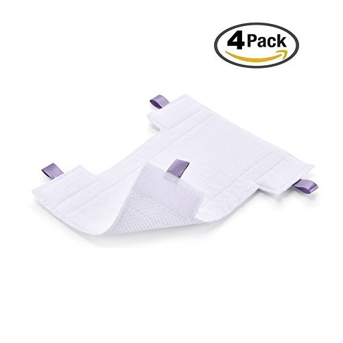4Pack Anewise Pads For Shark Dust-away Advanced Micro-fiber Replacement Pads - Compatible with Rocket Dust-away, Rotator, Navigator Lift-away Pro Vacuum, Ultra Light Stick Vacuum, Hv300 Series