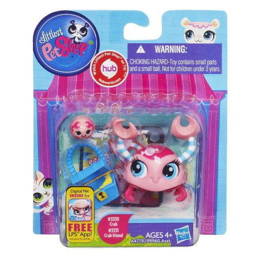 Littlest Pet Shop Favorite Pets Crab and Crab Friend (3330, 3331)