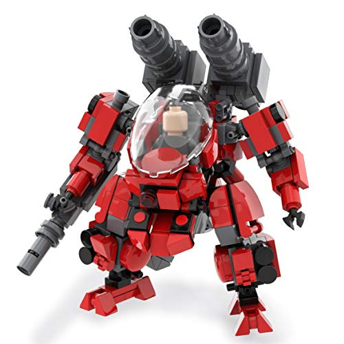 LogMech Original ALPH-Team ALPH-R17 MOC Frame Mech Building Blocks Robot Compatible with Lego Set