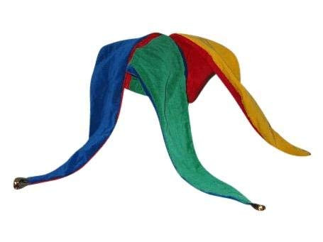 BZANY Long Three Point Floppy Jester Hat